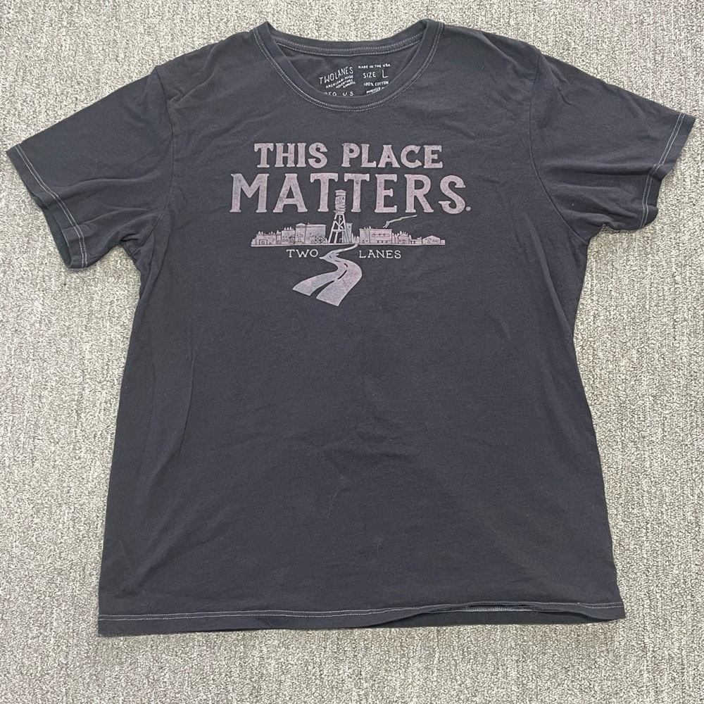 This Place Matters Black T-Shirt